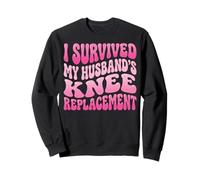 I Survived My Husbands Knee Replacement Chirurgia Articolare Felpa