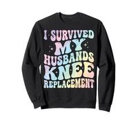 I Survived My Husbands Knee Replacement Chirurgia Articolare Felpa