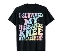 I Survived My Husbands Knee Replacement Chirurgia Articolare Maglietta