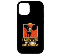 I Survived My Knee Replacement Fun Mens Chirurgia Paziente Custodia per iPhone 12/12 Pro