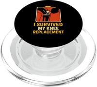 I Survived My Knee Replacement Fun Mens Chirurgia Paziente PopSockets PopGrip per MagSafe