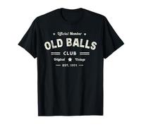 I Survived Old Balls Club 75th Edition 1951 75 Dad Birthday Maglietta