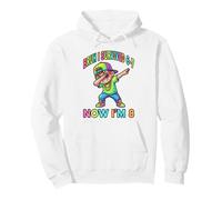 I Survived Six Seven Now Im 8 8th Compleanno 67 Dabbing Boys Felpa con Cappuccio