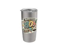 "I Survived the 80s!", Ritorno al passato Bicchiere termico in acciaio inox doppia parete