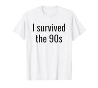 I survived the 90s Maglietta