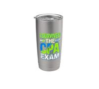 I Survived The CPA Exam Finanza contabile Bicchiere termico in acciaio inox doppia parete