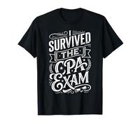 I Survived The Cpa Exam Finanza contabile - Maglietta