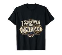 I Survived The Cpa Exam Finanza contabile - Maglietta