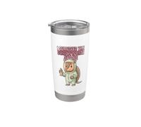 I Survived The Screwworm Spavento Armadillo Umorismo Divertente Animale Bicchiere termico in acciaio inox doppia parete