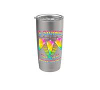 I swing in tutte le direzioni LGBTQ+Pendoli orgoglio pansessuale Bicchiere termico in acciaio inox doppia parete
