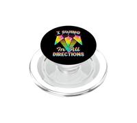 I swing in tutte le direzioni LGBTQ+Pendoli orgoglio pansessuale PopSockets PopGrip per MagSafe