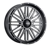 I.T.P. Storm SS Serie Ruote Nero Lucido/Macinato #24MT118BX