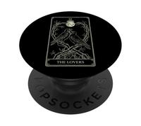 I tarocchi degli amanti - Celeste Raven Romance Art V2 PopSockets PopGrip Adesivo