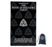I Tarocchi del Libro delle Ombre,The Book of Shadows Tarot,with Bag,Firend Game,Giochi di divinazione
