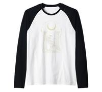I Tarocchi della Somma Sacerdotessa - Raven Wisdom & Intuition V2 Maglia con Maniche Raglan