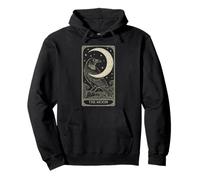 I tarocchi lunari - Arte celeste del corvo mistico V3 Felpa con Cappuccio