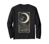 I tarocchi lunari - Arte celeste del corvo mistico V3 Maglia a Manica