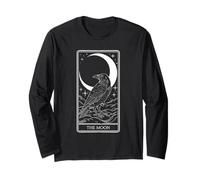 I tarocchi lunari - Arte celeste del corvo mistico V4 Maglia a Manica