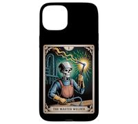 I Tarocchi Master Welder Skeleton - Welding Expert Power Men Custodia per iPhone 15 Plus