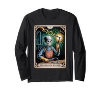 I Tarocchi Master Welder Skeleton - Welding Expert Power Men Maglia a Manica