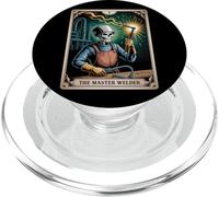 I Tarocchi Master Welder Skeleton - Welding Expert Power Men PopSockets PopGrip per MagSafe
