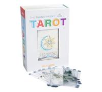 I Tarocchi Trasparenti, Unico Tridimensionale Trasparente Tarrot CardsClassic Tarocco Learning Deck Gioco Fortune Telling con significati su di loro per principianti Tarocchi Amanti