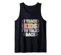 I Teach Kids To Talk Back Coach di logopedia -------- Canotta