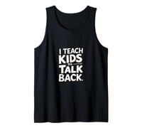 I Teach Kids To Talk Back Coach di logopedia |-- Canotta