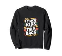 I Teach Kids To Talk Back Coach di logopedia |---- Felpa