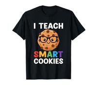 I Teach Smart Cookies Design divertente per insegnanti Maglietta