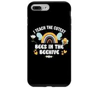 I Teach the Cutest Bees in the Bee Hive Teacher Kindergarten Custodia per iPhone 7 Plus/8 Plus