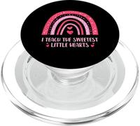 I Teach The Sweetest Little Hearts Rainbow Love PopSockets PopGrip per MagSafe