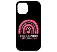 I Teach The Sweetest Little Hearts School Teacher Custodia per iPhone 12/12 Pro