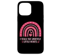 I Teach The Sweetest Little Hearts School Teacher Custodia per iPhone 13 Pro Max