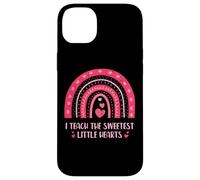 I Teach The Sweetest Little Hearts School Teacher Custodia per iPhone 14 Plus