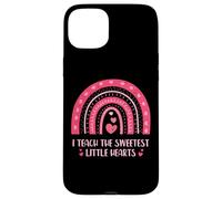 I Teach The Sweetest Little Hearts School Teacher Custodia per iPhone 15 Plus