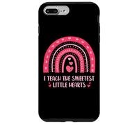 I Teach The Sweetest Little Hearts School Teacher Custodia per iPhone 7 Plus/8 Plus