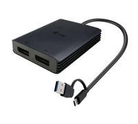 I-TEC USB-A/USB-C DUAL 4K DP VIDEO ADAPT. DUAL4KDP