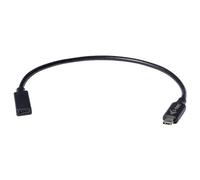 i-tec C31EXTENDCBL Cavo USB-C Presa USB-C®, Spina USB-C® 0.30 m Nero