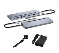 I-tec C31FLAT2PDPRO100WUK replicatore di porte e docking station per laptop Cabl