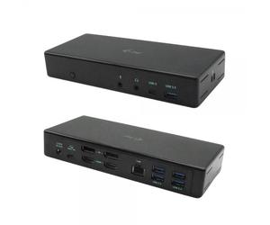 I-tec C31QUATTRODOCKPDUK replicatore di porte e docking station per laptop Cabla