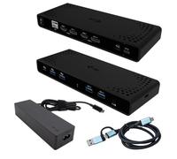 i-tec CADUA4KDOCKPDB100UK replicatore di porte e docking station per laptop Cabl