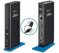 I-TEC - Docking Station Universale per Laptop 2x USB-A 3.0 / 1x USB-C / 2x HDMI Colore Nero