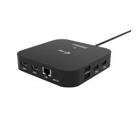 I-TEC DOCKING STATION USB-C DUAL HDMI CON POWER DELIVERY 100 W PIU CARICATORE 100W