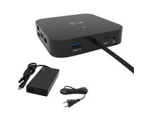 i-tec Docking Station USB-C HDMI DP con Power Delivery 65W + caricatore universale 77 W - Nouvo