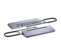 I-Tec Docking Station Usb-C Metal Ergonomic Display Con Power Delivery 100w C31flat2pdpro