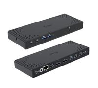 I-Tec - Dockingstation - UsB-C / Usb4 / Thunderbolt 3 / Thunderbolt 4 - Hdmi, 2 X Dp++ - 1gbe - 100 Watt - Europa (c31triple4kdockpd)