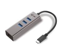 i tec HUB 2 in 1 METAL USB C Grey C31METALG3HUB