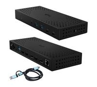 i tec HUB 7 in 1 Docking Station Gen 2 + Power Delivery 100W Black