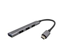 I-TEC Hub USB-C Metallico con 1 Porta USB 3.0 e 3 Porte USB 2.0